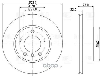 Trialli  .  / BMW 1 (F20) (11-)/2 (F22) (13-) . d=284 (DF 261006) (,  2)