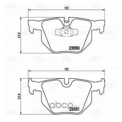 Trialli  .  / BMW 3 (E90/91/92/93) (05-) . . ( .  ) (PF 4151) (,  1)