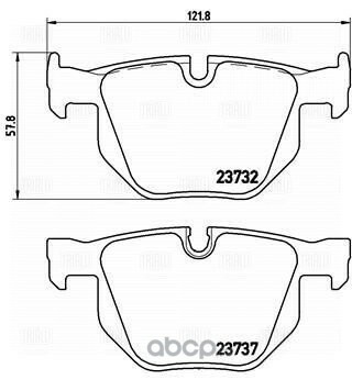 Trialli  .  / BMW 5 (E60) (03-)/6 (E63) (03-) . . ( .  ) (PF 4153) (,  1)