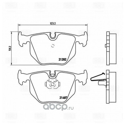 Trialli  .  / BMW X5 (E53) (00-)/7 (E38) (95-) . . ( .  ) (PF 4155) (,  1)