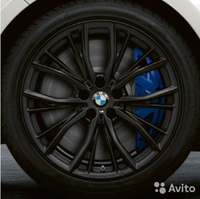 BMW Performance   BMW Double Spoke 786M Performance Jet Black Matt    Pirelli P Zero Winter RSC