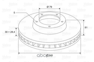 Valeo Brake Disc