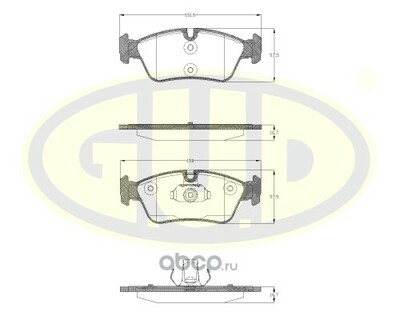 G.U.D   BMW E46 1.6I-2.8I/1.8D/2.0D 98-/Z3 1.8-2.8 95-03 ECO-LINE