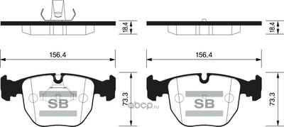 Sangsin brake    SP2166