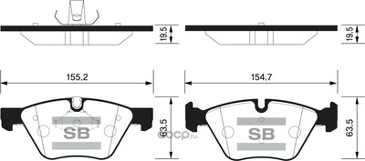 Sangsin brake    SP2159