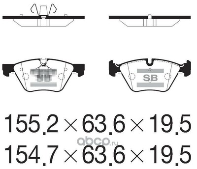 Sangsin brake  BMW E60 F