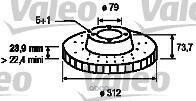 Valeo Brake Disc