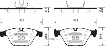 Sangsin brake    SP2163