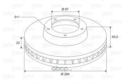 Valeo Brake Disc