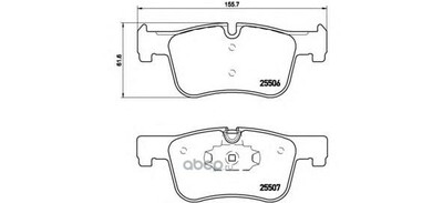 Brembo   BMW 1-F20/F21 / 3-F30/F31/F34/F80 / 4-F32/F36/F82