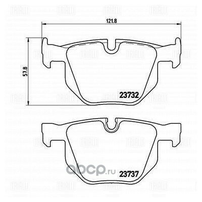 Trialli  .  / BMW 5 (E60) (03-)/6 (E63) (03-) . . (PF 4006)