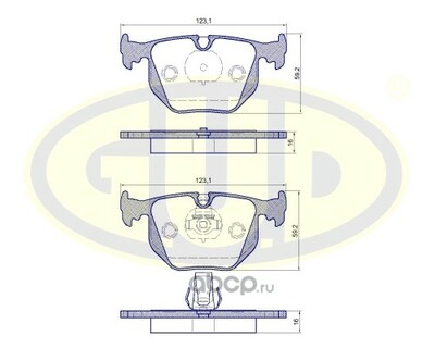 G.U.D GUDBMWE3828405025TDS30D9501E46M33200ECOLINE