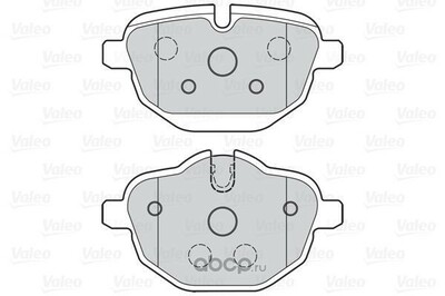 Valeo Brake Pad Set, disc brake