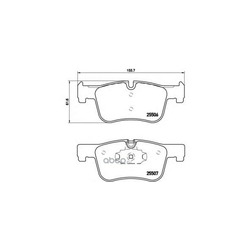 Brembo   BMW 1-F20/F21 / 3-F30/F31/F34/F80 / 4-F32/F36/F82