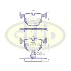 G.U.D GUDBMWE3828405025TDS30D9501E46M33200ECOLINE